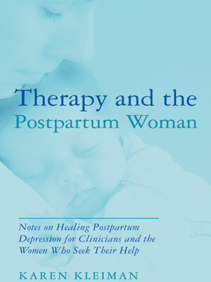cover image of Therapy and the Postpartum Woman